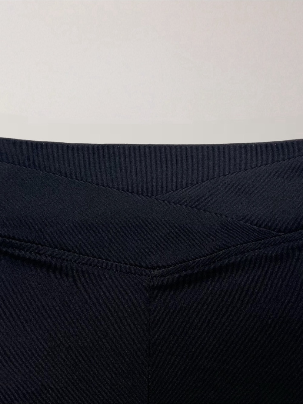 👯 Girls’ Black Biker/Bootie Shorts with V-Waistband | Kids’ Sz 3-4 (approx) - Picture 3 of 6